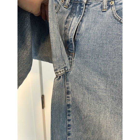 Esprit Relaxed Fit High Rise Jeans Denim Light Wash Tagged Size 3 Sz 0 24 - Picture 3 of 13